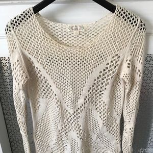 Pink Rose Beach sweater